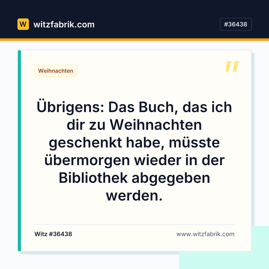 Witzfabrik-Bild zu Witz #36438