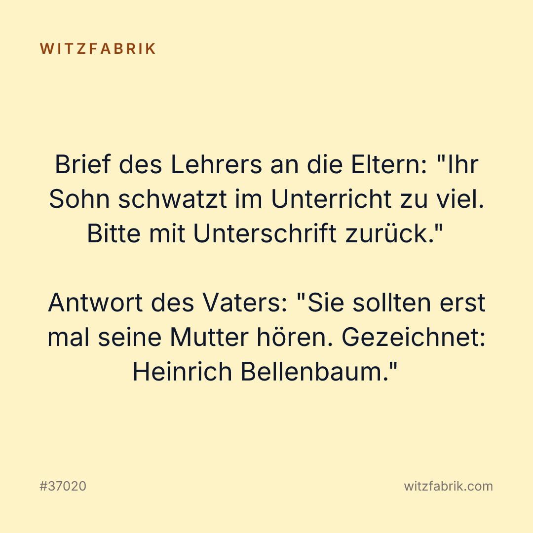 Witzfabrik-Bild zu Witz #37020