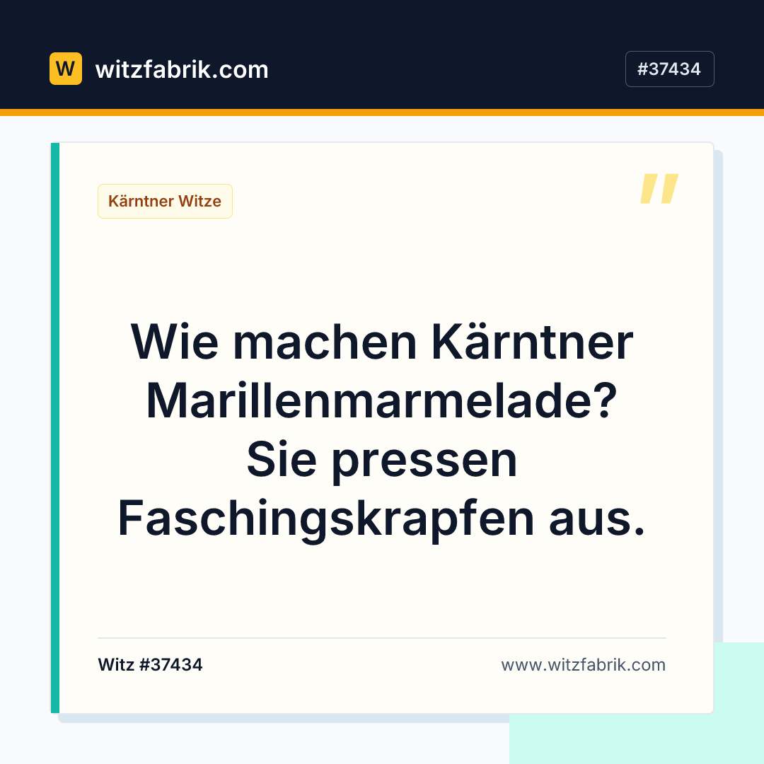 Witzfabrik-Bild zu Witz #37434