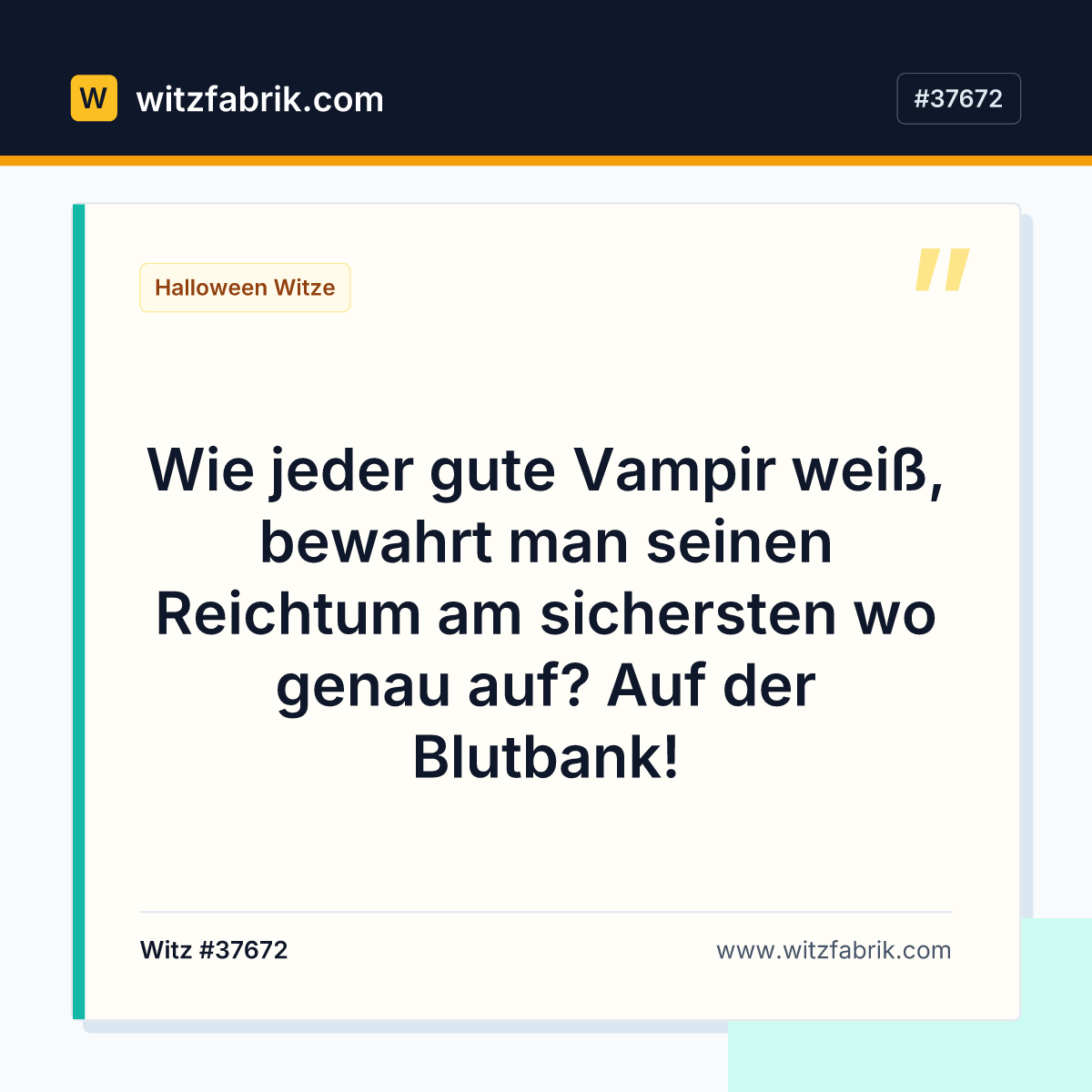 Wie jeder gute Vampir weiß, bewahrt man seinen Reichtum am sichersten wo genau auf? Auf der Blutbank!