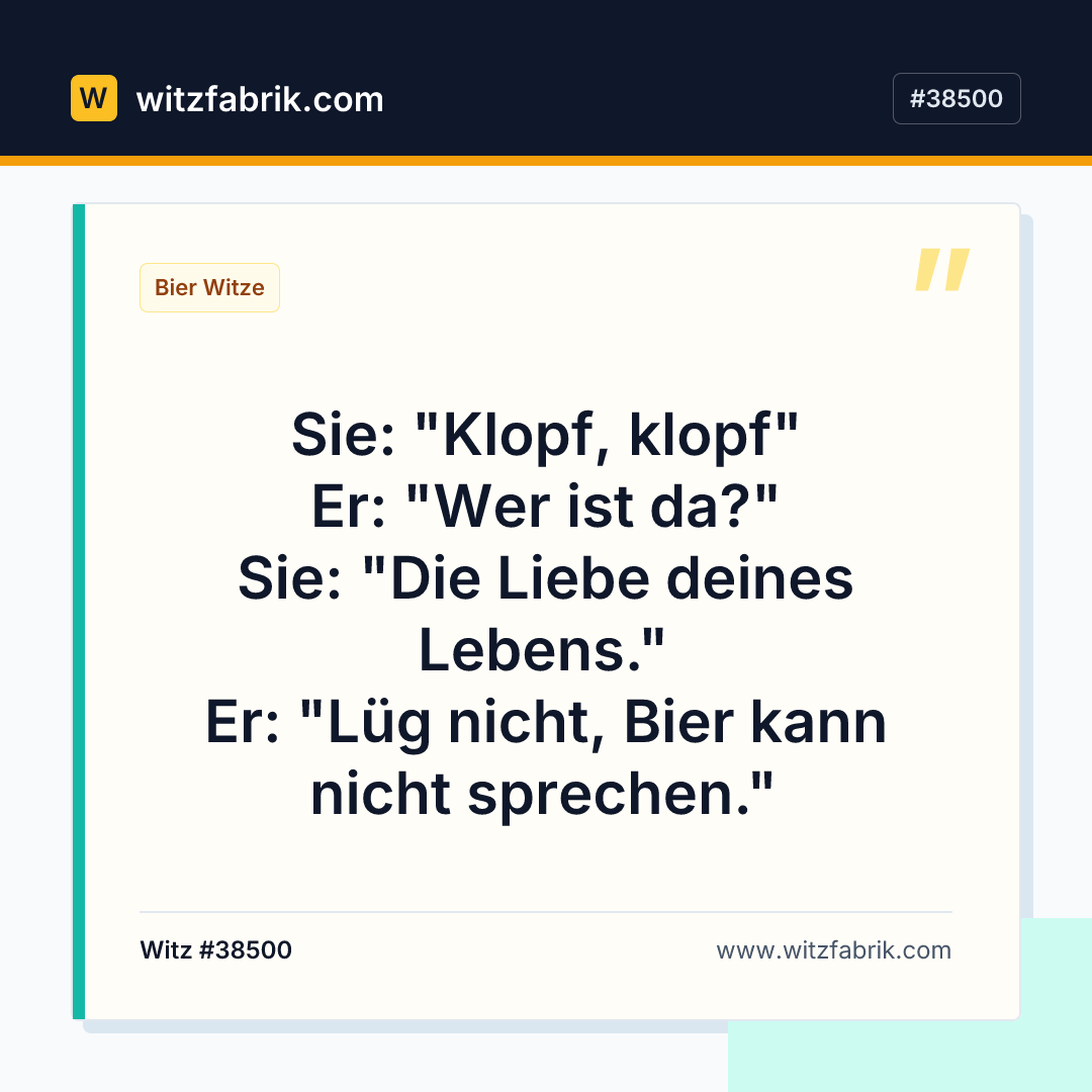 Witzfabrik-Bild zu Witz #38500