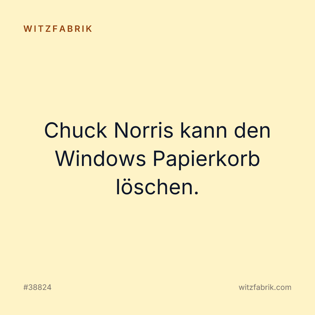 Witzfabrik-Bild zu Witz #38824