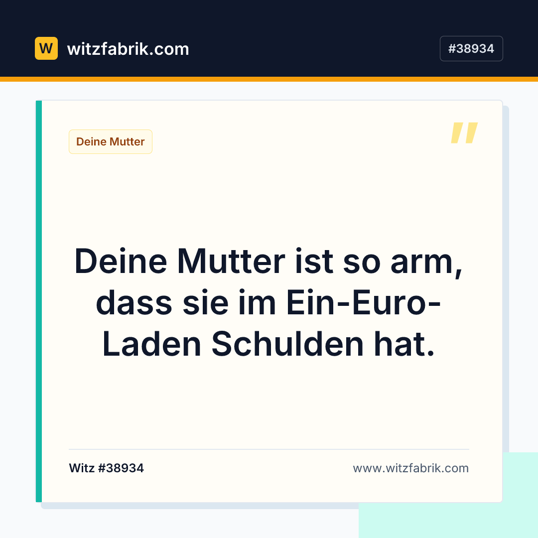 Witzfabrik-Bild zu Witz #38934