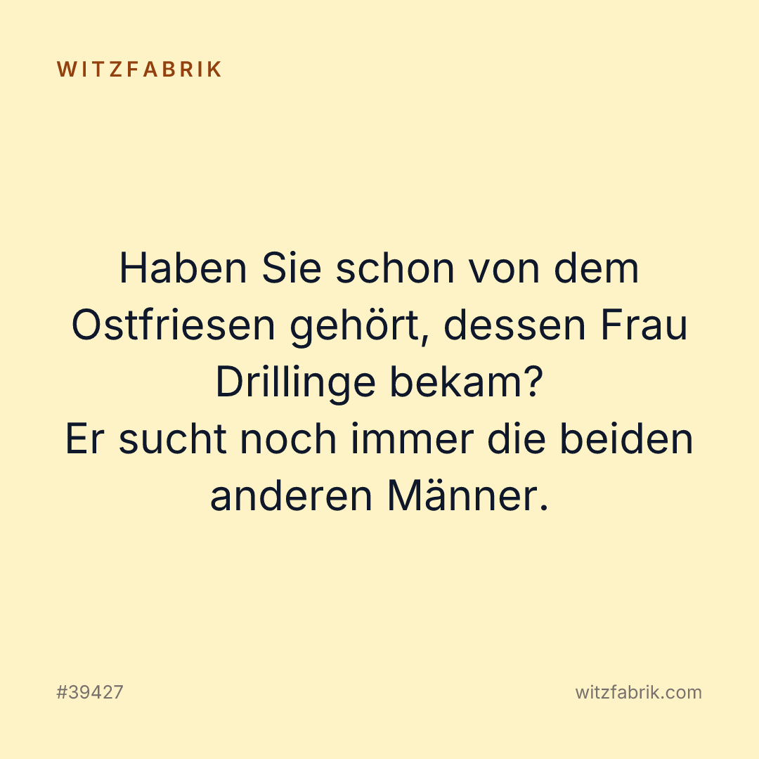 Witzfabrik-Bild zu Witz #39427