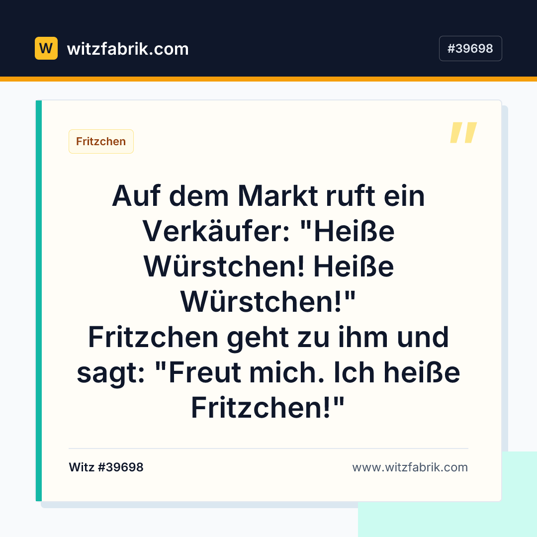 Witzfabrik-Bild zu Witz #39698