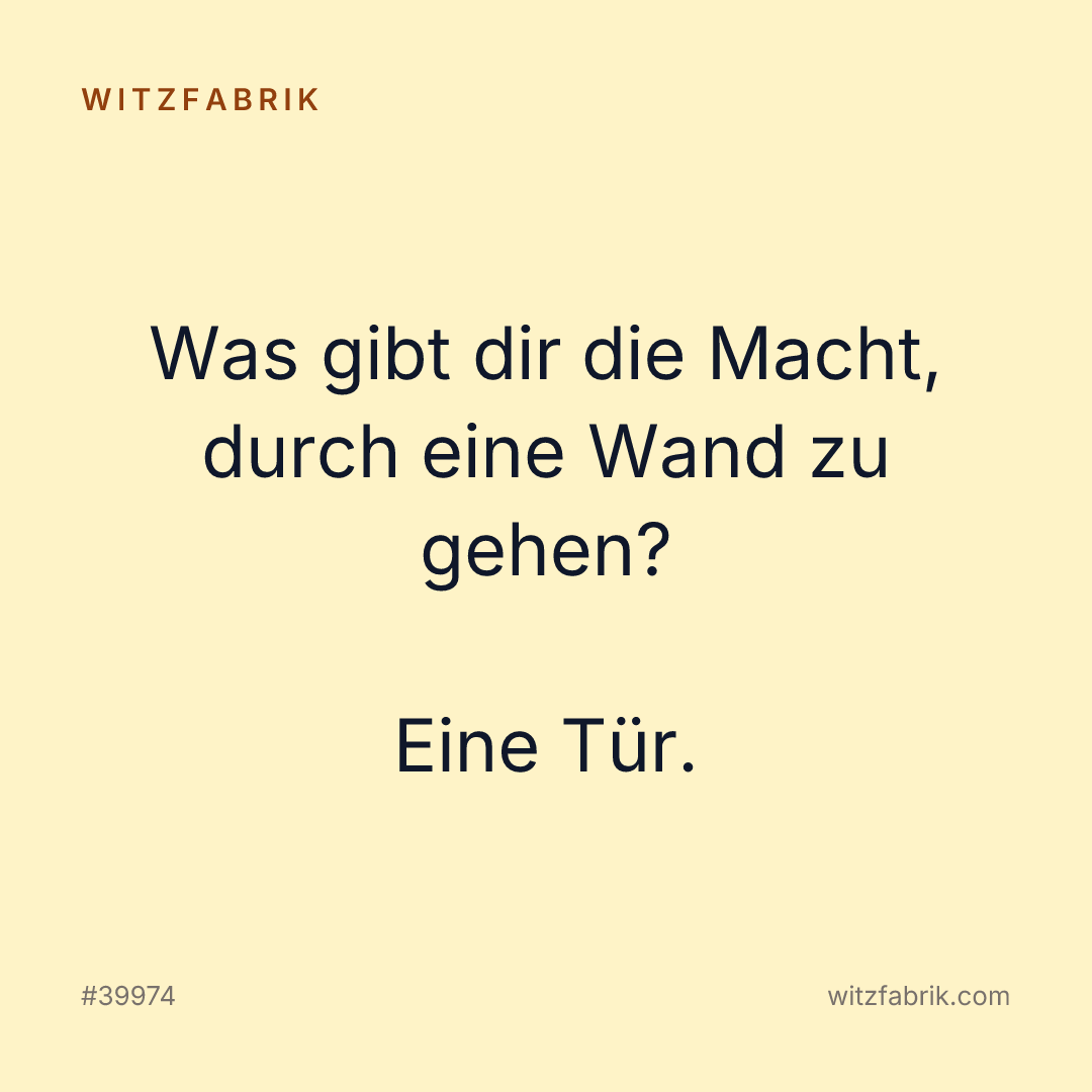 Witzfabrik-Bild zu Witz #39974