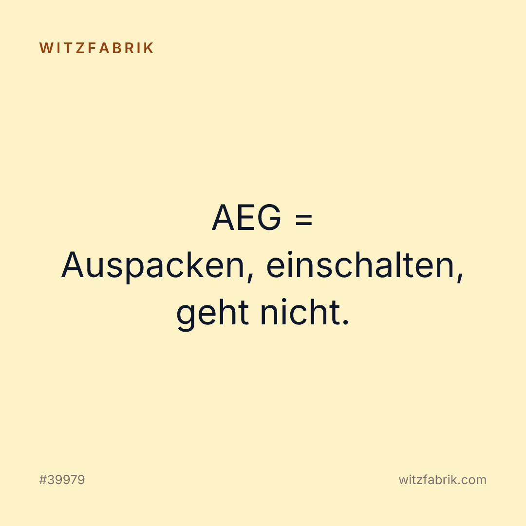 Witzfabrik-Bild zu Witz #39979