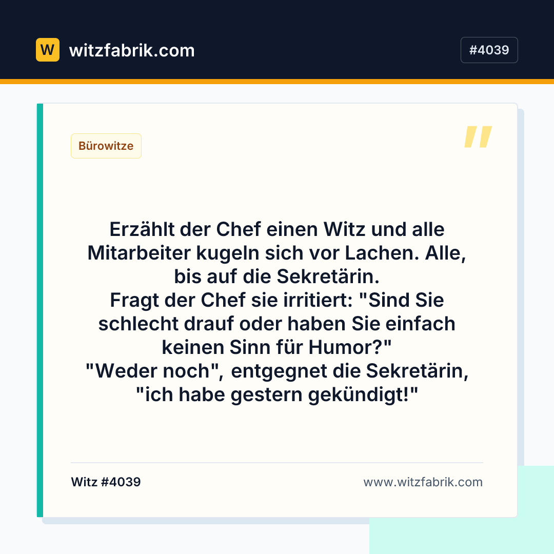Witzfabrik-Bild zu Witz #4039