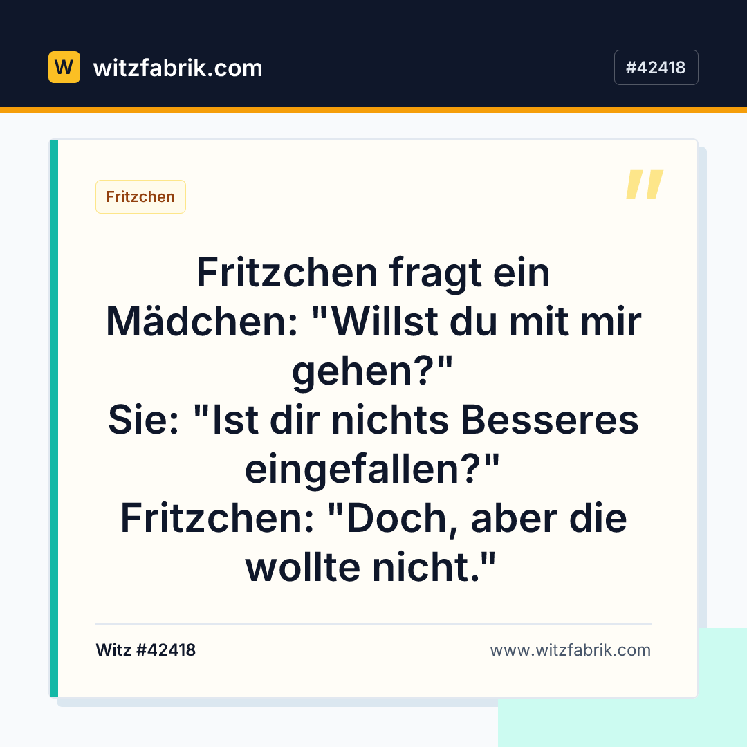 Witzfabrik-Bild zu Witz #42418