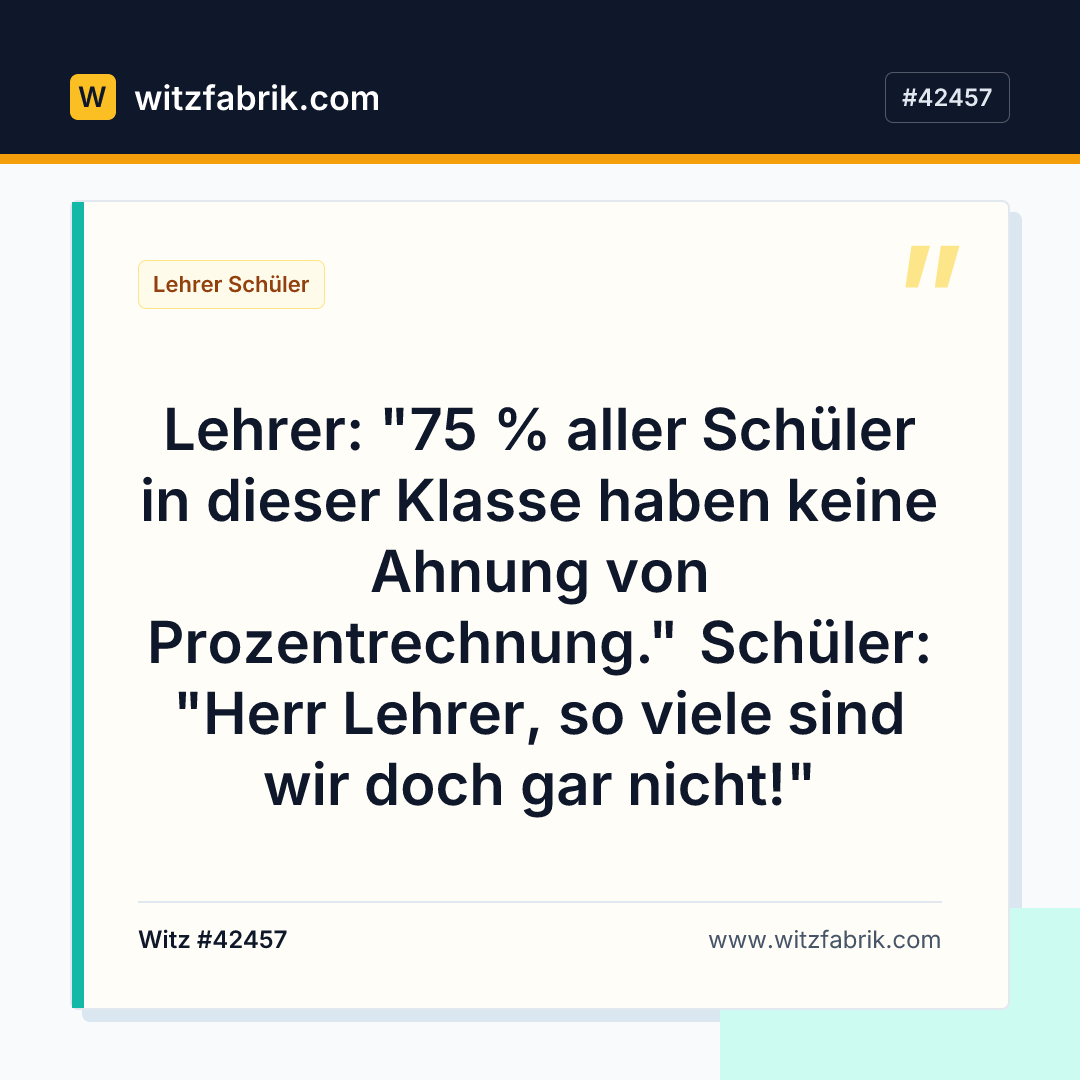 Witzfabrik-Bild zu Witz #42457