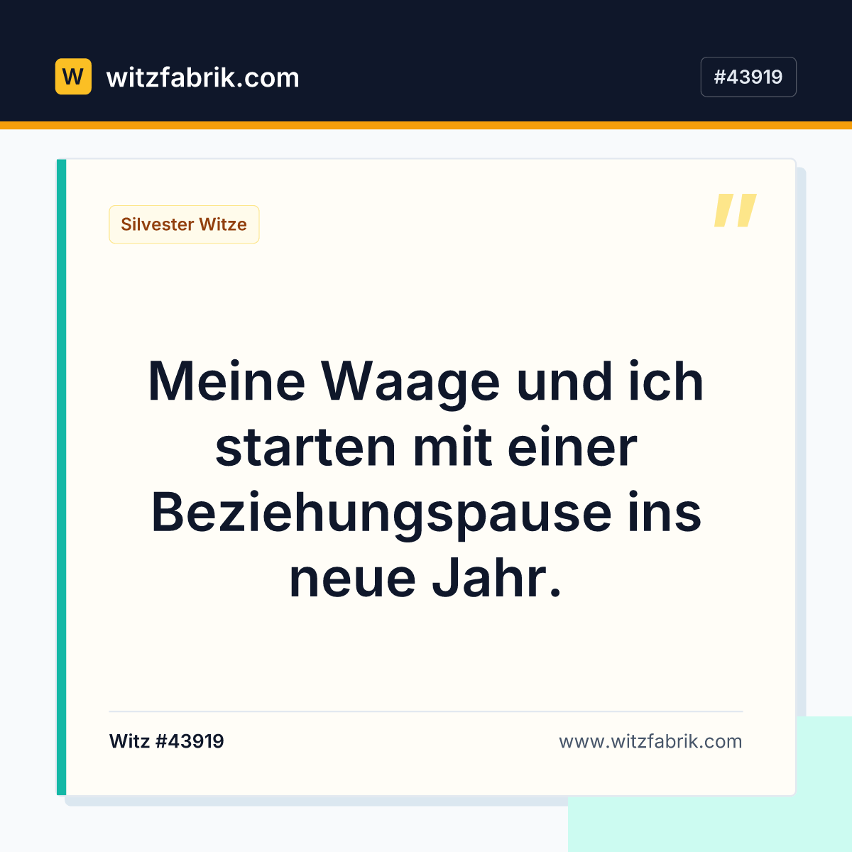 Meine Waage und ich starten mit einer Beziehungspause ins neue Jahr.