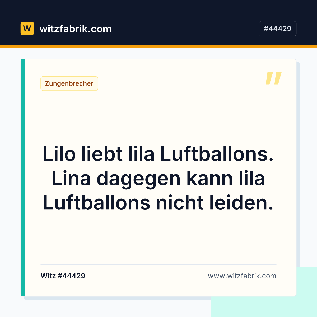 Lilo liebt lila Luftballons. Lina dagegen kann lila Luftballons nicht leiden.