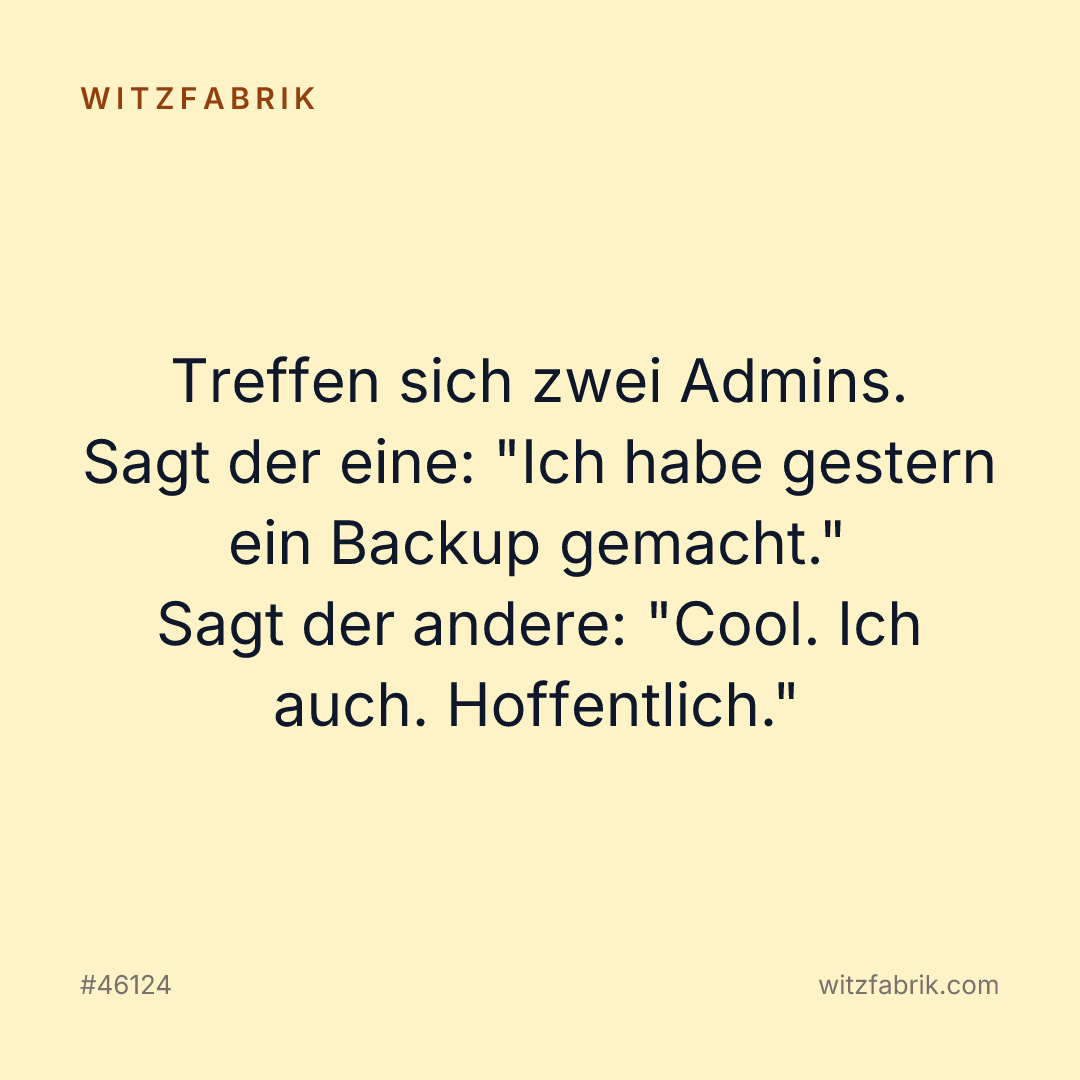 Witzfabrik-Bild zu Witz #46124