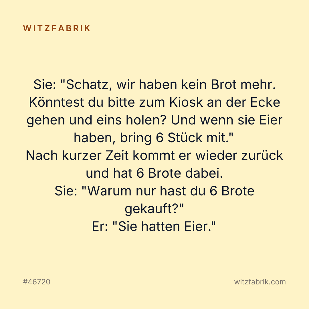 Witzfabrik-Bild zu Witz #46720