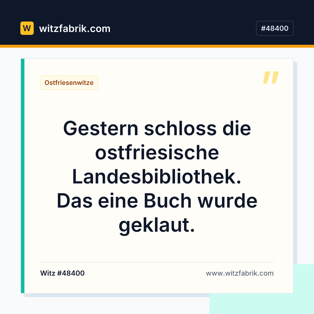 Witzfabrik-Bild zu Witz #48400