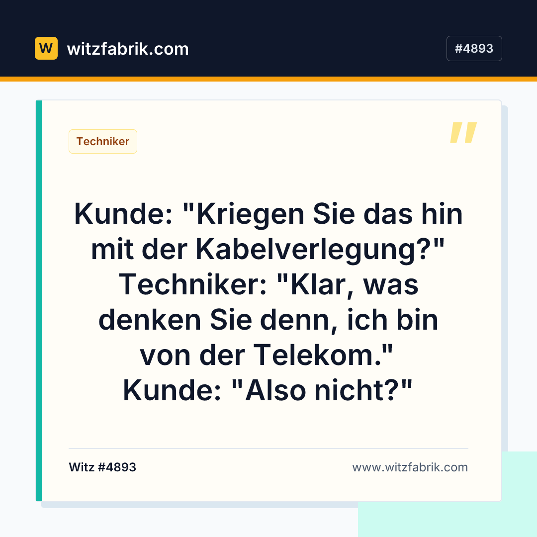 Witzfabrik-Bild zu Witz #4893