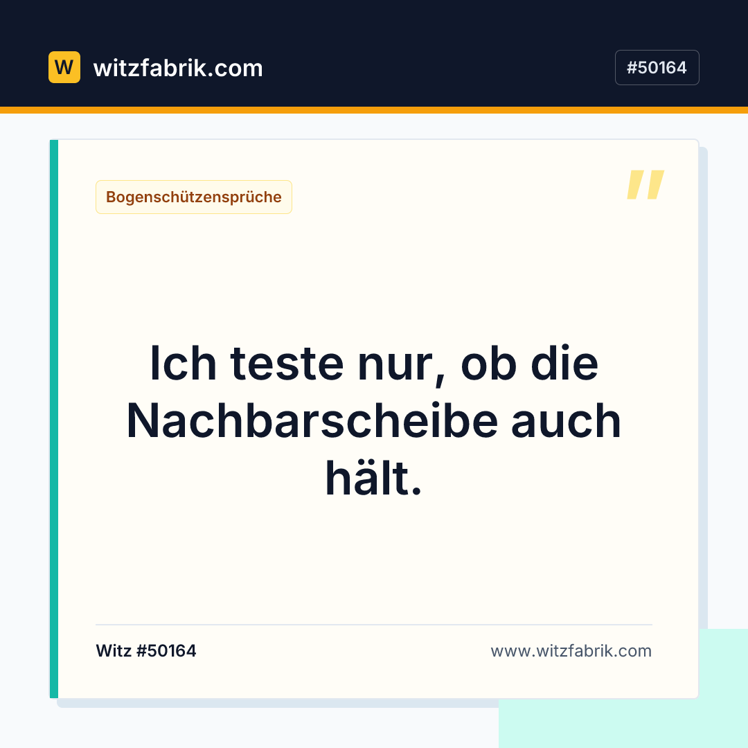 Witzfabrik-Bild zu Witz #50164