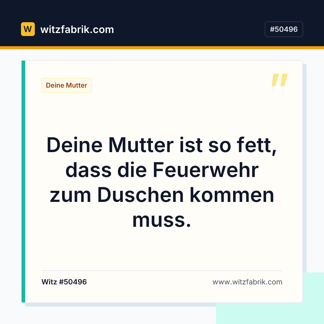 Witzfabrik-Bild zu Witz #50496