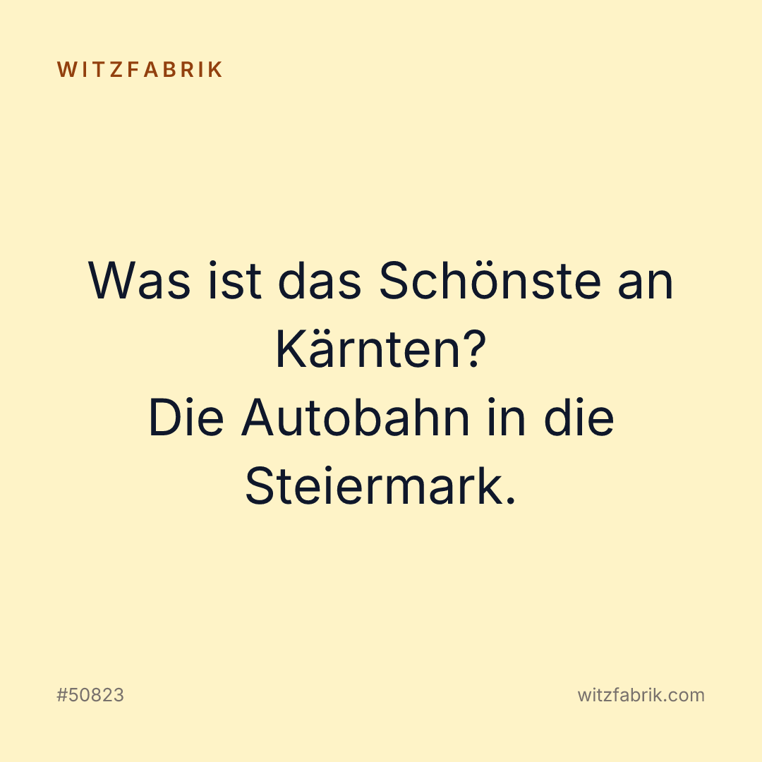 Witzfabrik-Bild zu Witz #50823