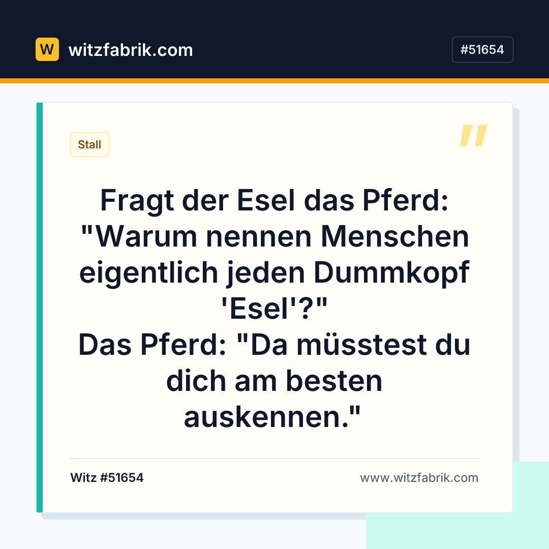 Witzfabrik-Bild zu Witz #51654