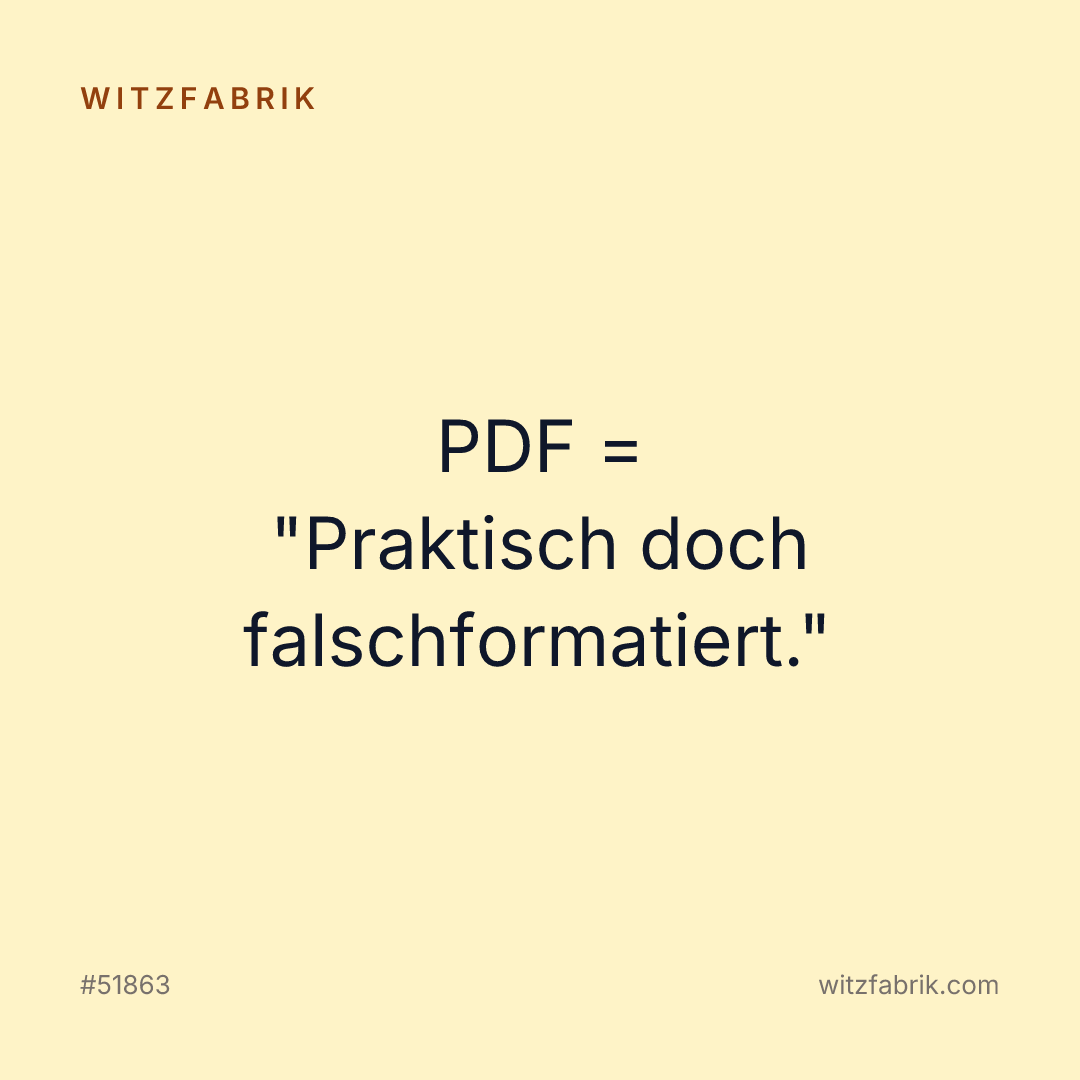 Witzfabrik-Bild zu Witz #51863