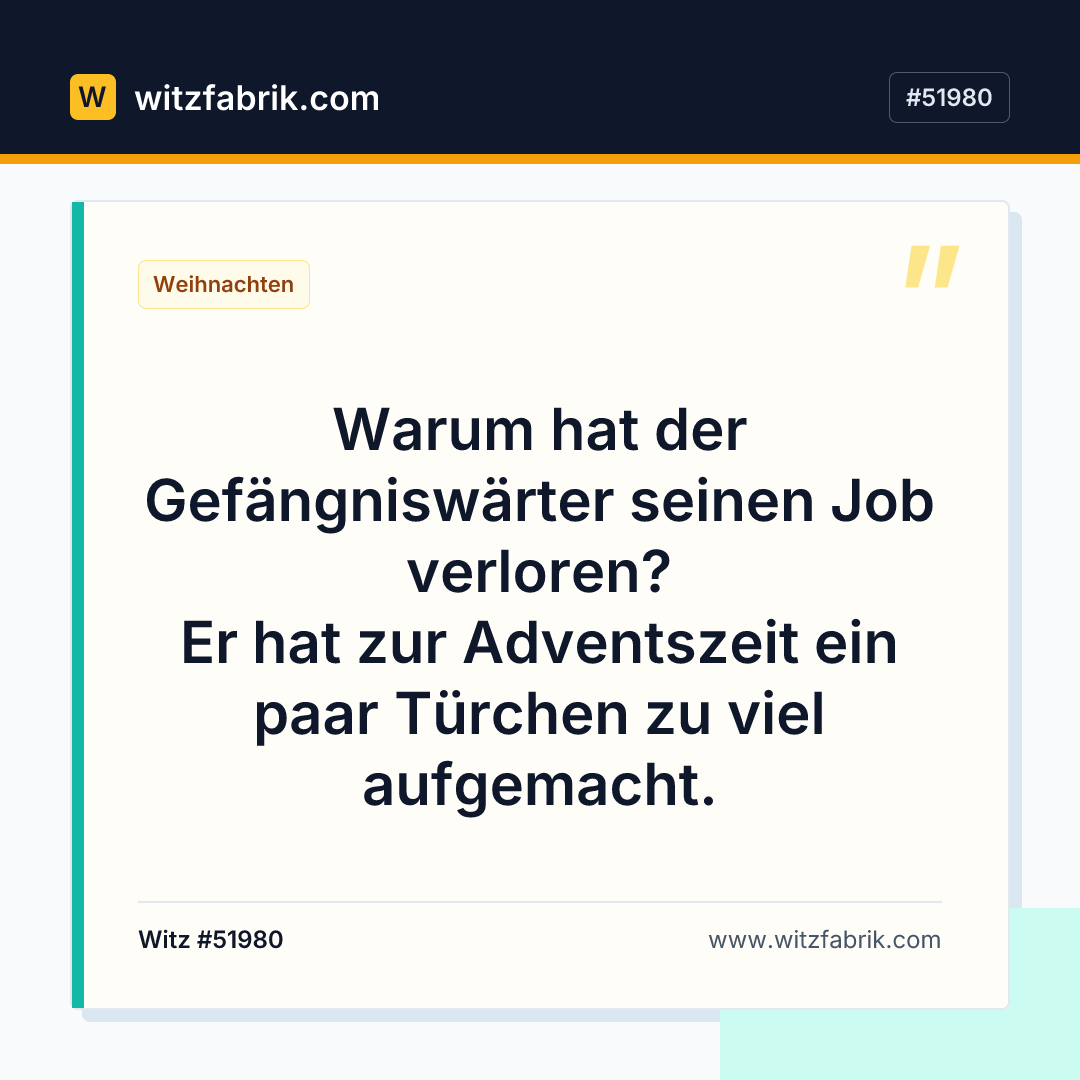 Witzfabrik-Bild zu Witz #51980