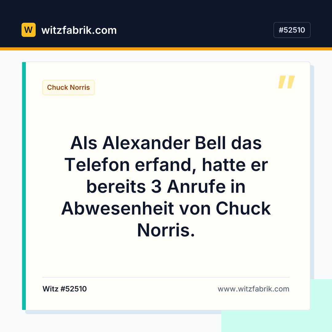 Witzfabrik-Bild zu Witz #52510