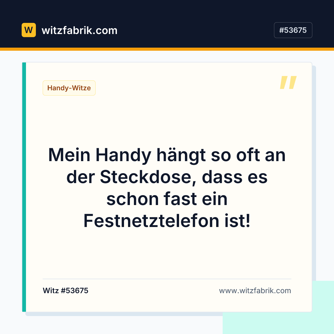 Witzfabrik-Bild zu Witz #53675