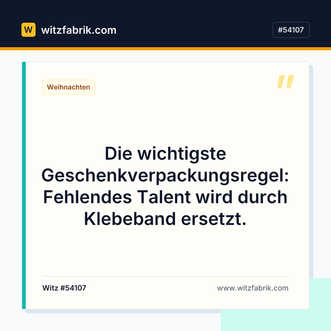 Witzfabrik-Bild zu Witz #54107