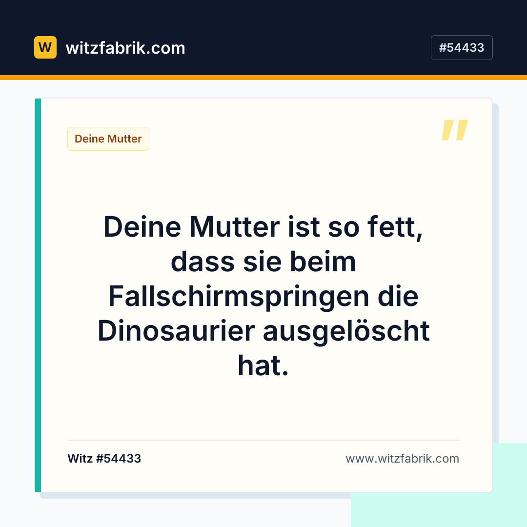 Witzfabrik-Bild zu Witz #54433