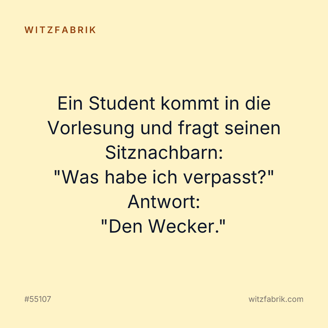 Witzfabrik-Bild zu Witz #55107