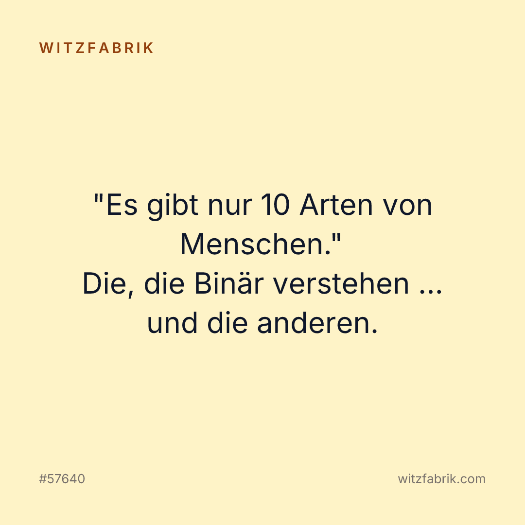 Witzfabrik-Bild zu Witz #57640
