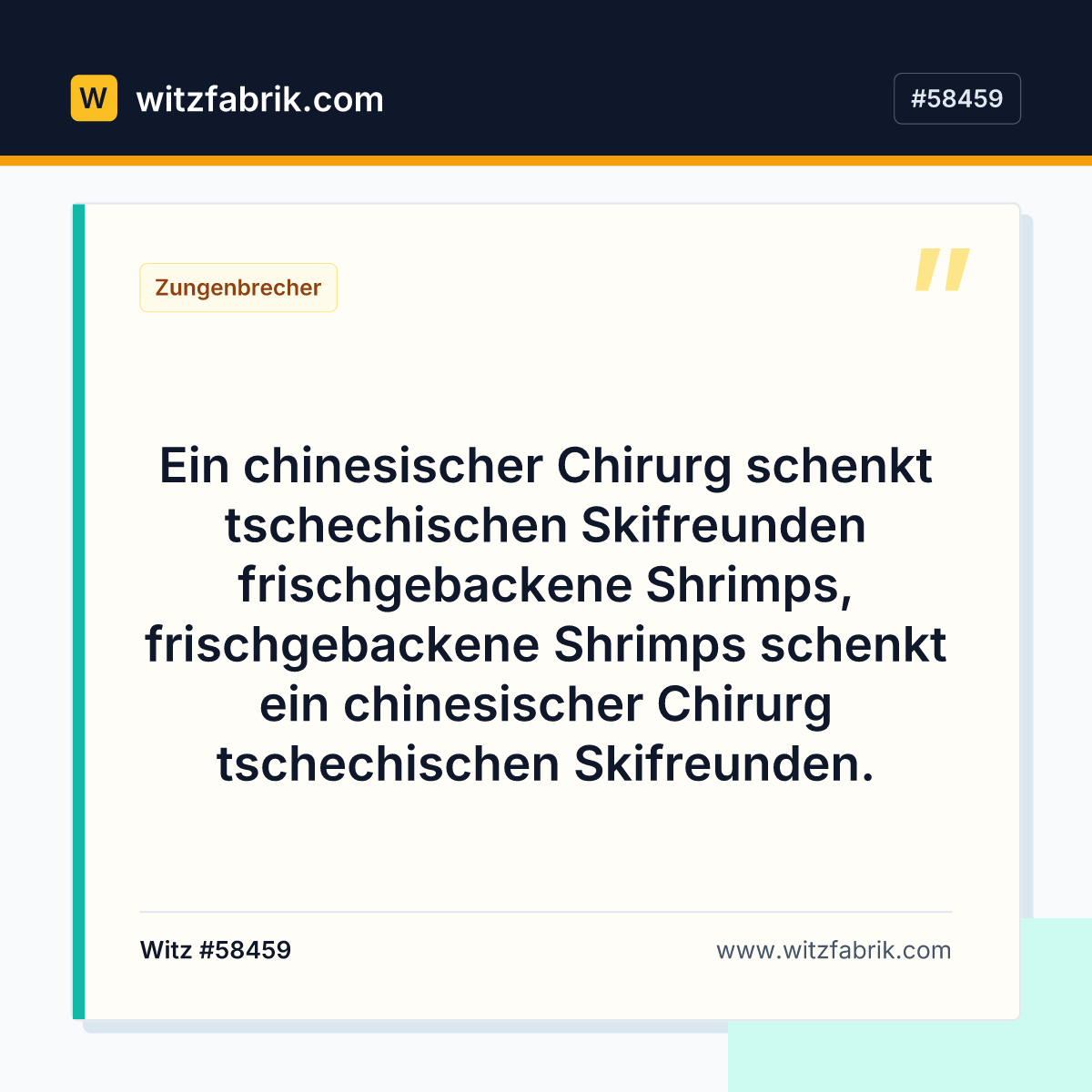 Ein chinesischer Chirurg schenkt tschechischen Skifreunden frischgebackene Shrimps…