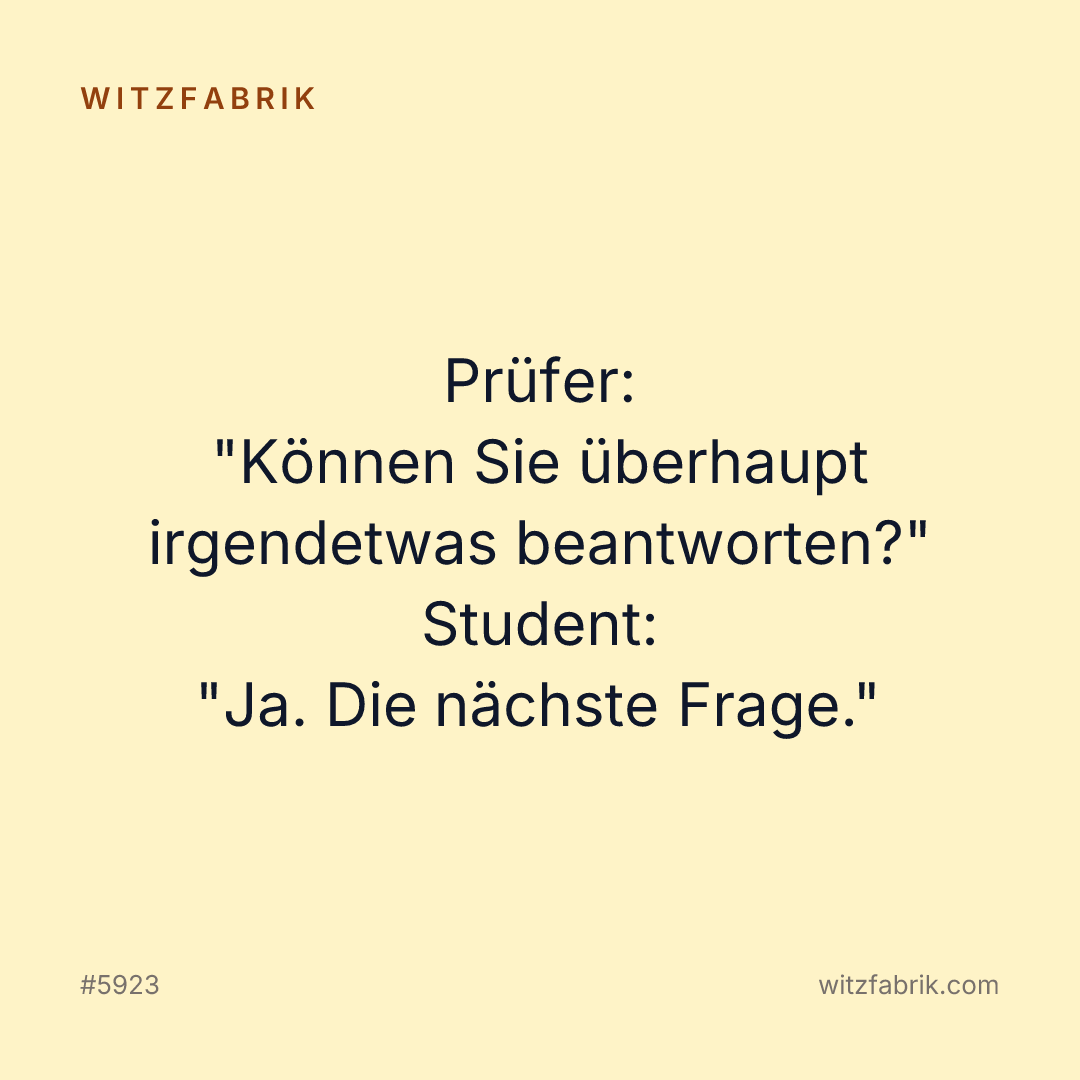 Witzfabrik-Bild zu Witz #5923