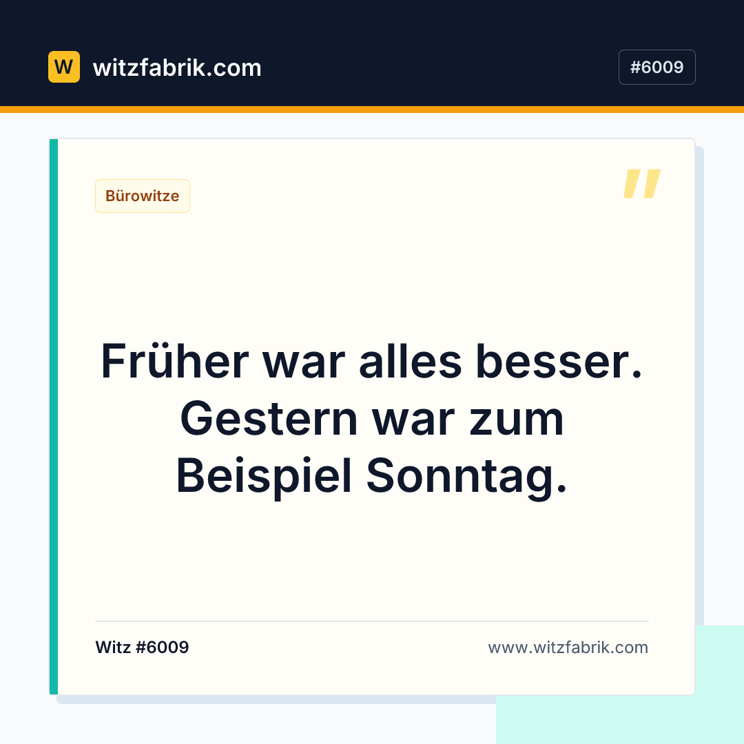 Witzfabrik-Bild zu Witz #6009