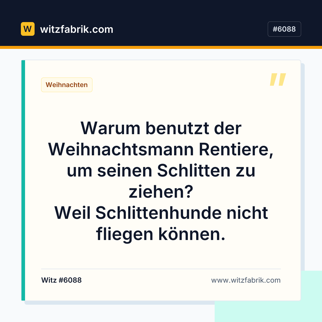 Witzfabrik-Bild zu Witz #6088