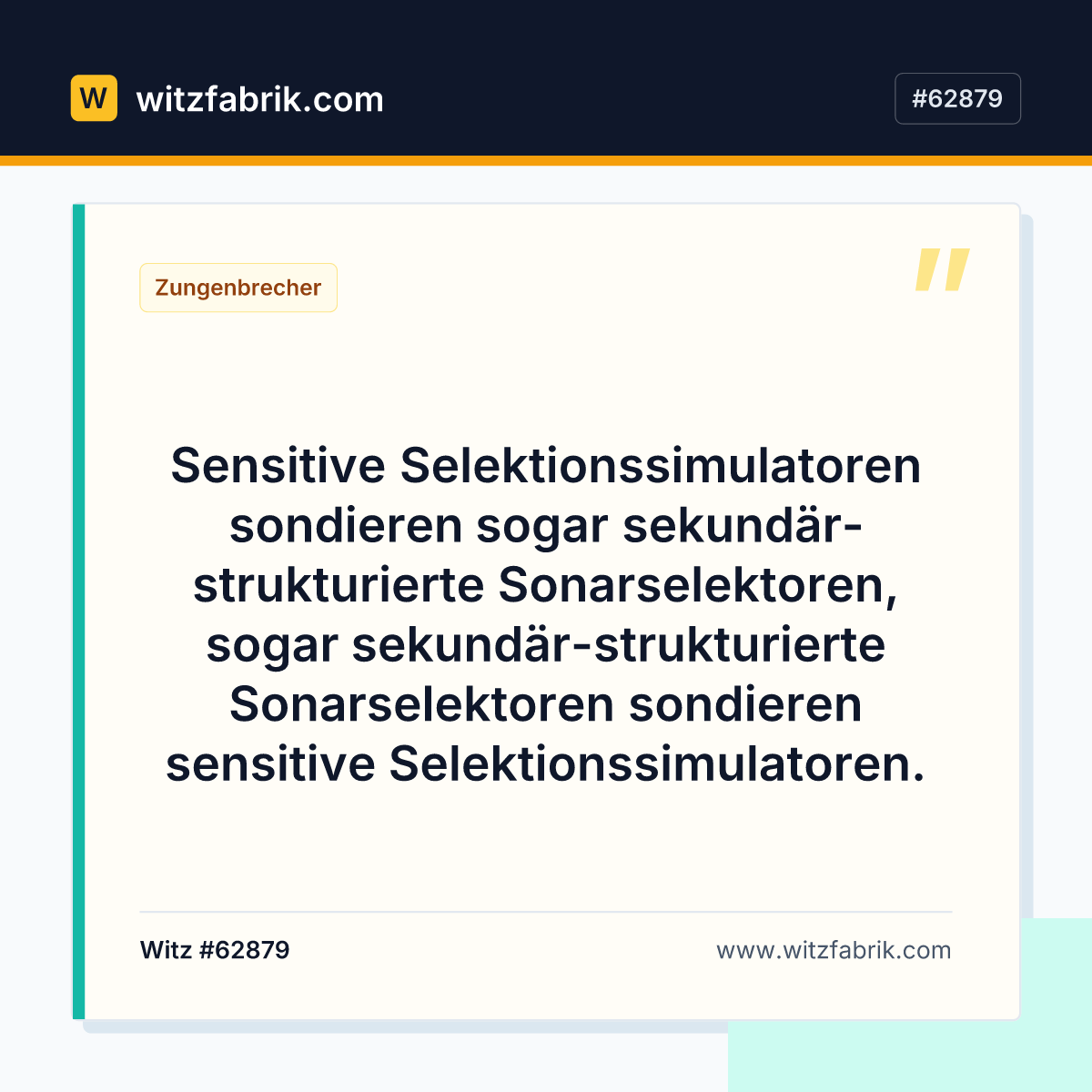 Sensitive Selektionssimulatoren sondieren sogar sekundär-strukturierte Sonarselektoren…