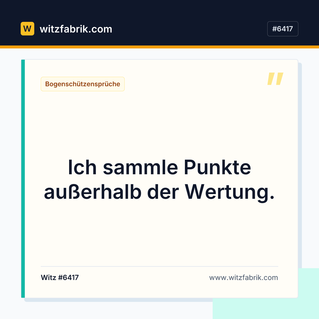 Witzfabrik-Bild zu Witz #6417