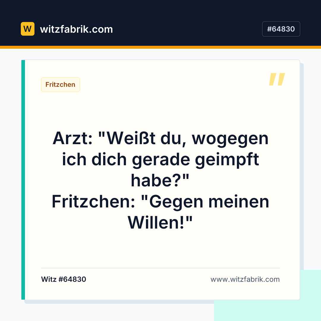 Witzfabrik-Bild zu Witz #64830