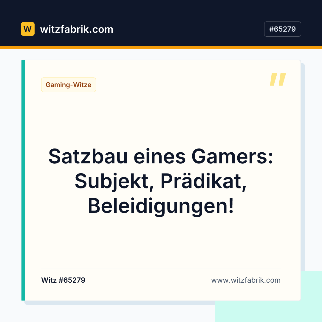 Witzfabrik-Bild zu Witz #65279