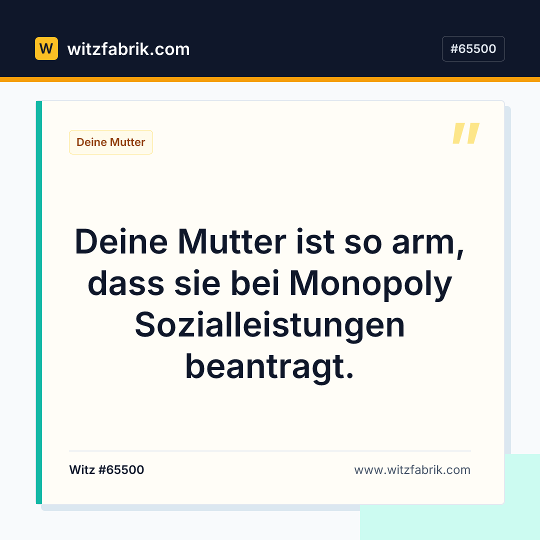 Witzfabrik-Bild zu Witz #65500