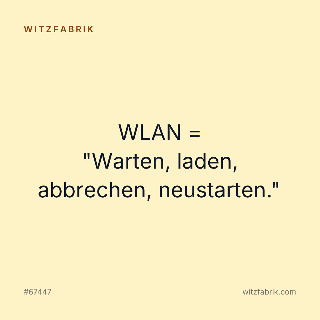 Witzfabrik-Bild zu Witz #67447