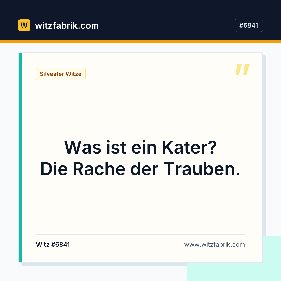 Witzfabrik-Bild zu Witz #6841