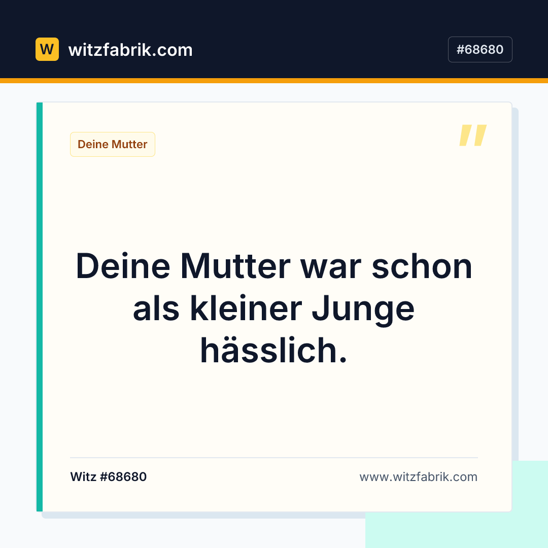 Witzfabrik-Bild zu Witz #68680