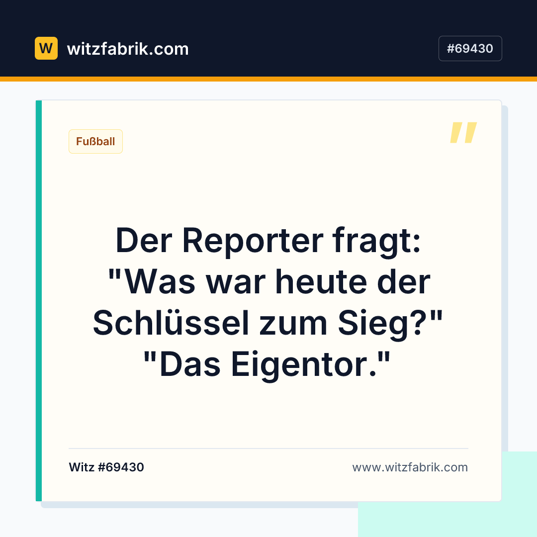 Witzfabrik-Bild zu Witz #69430
