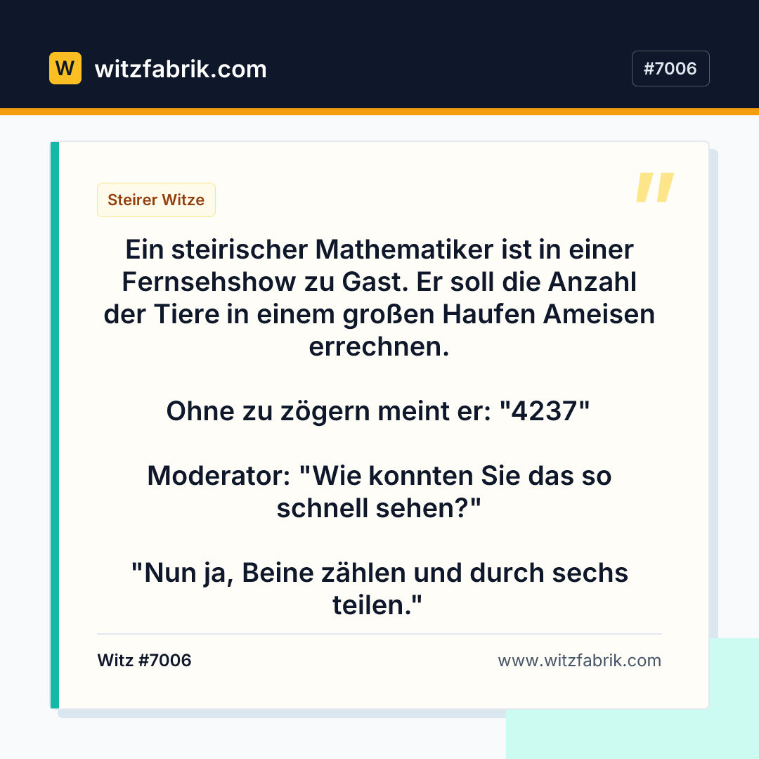 Witzfabrik-Bild zu Witz #7006