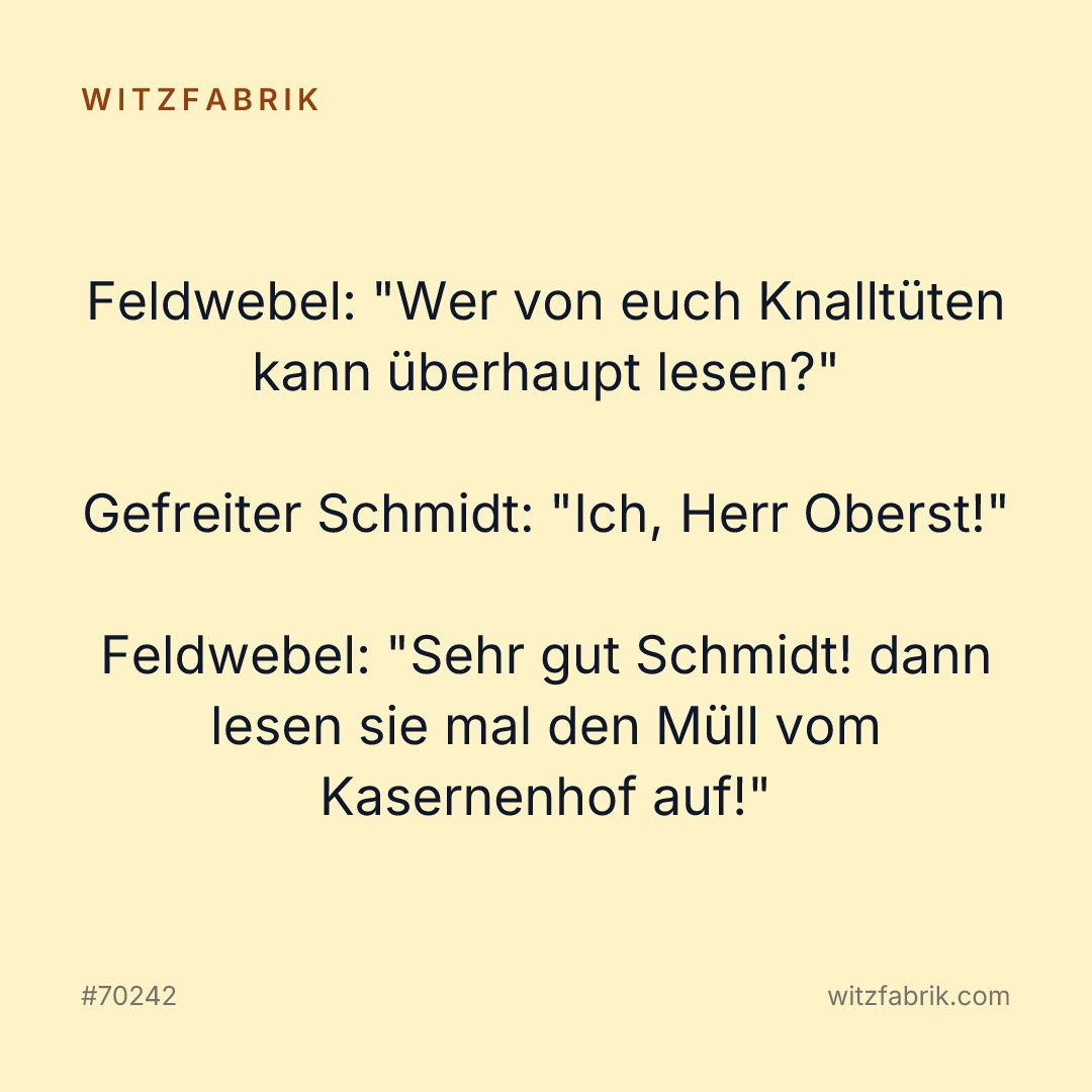 Witzfabrik-Bild zu Witz #70242