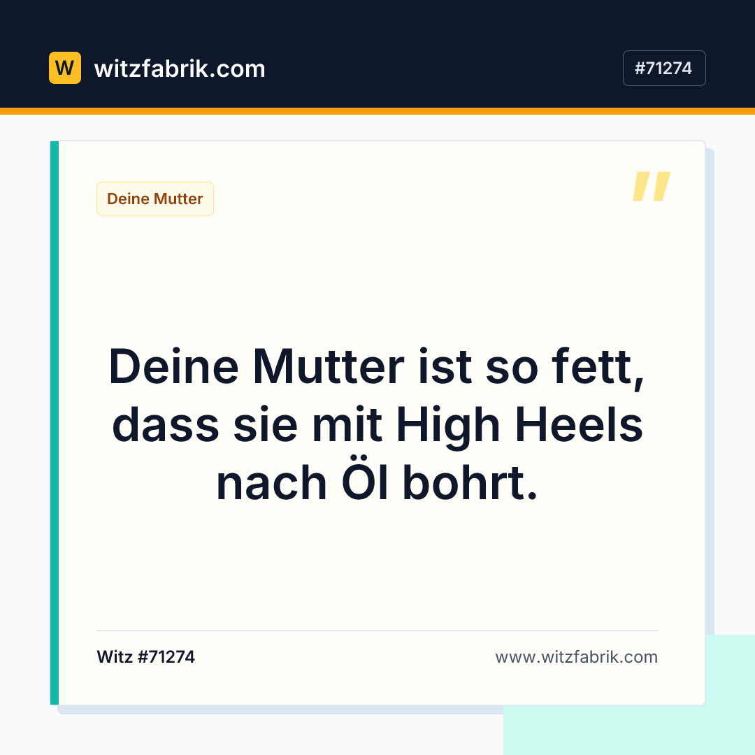 Witzfabrik-Bild zu Witz #71274