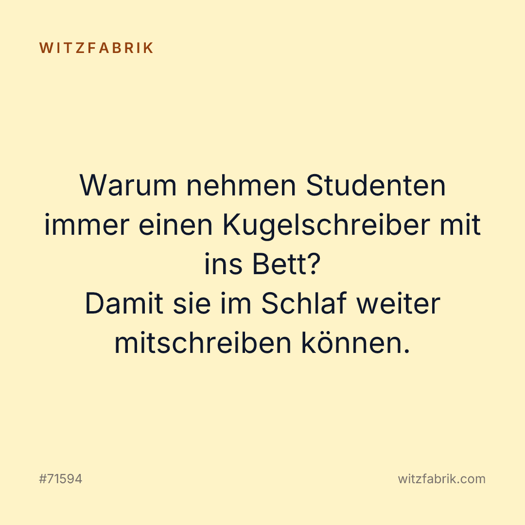 Witzfabrik-Bild zu Witz #71594