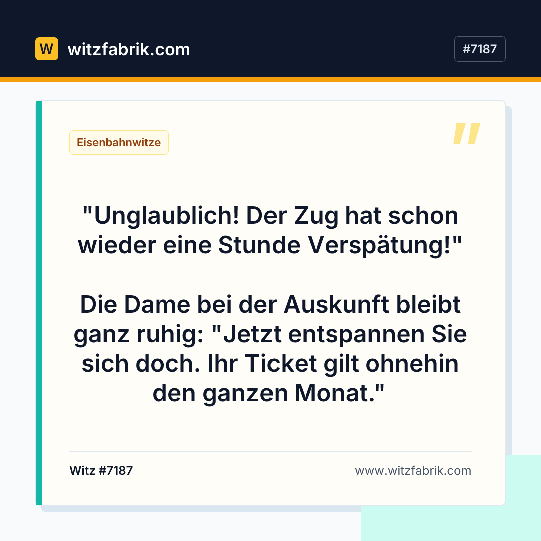 Witzfabrik-Bild zu Witz #7187